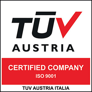 Certificazione TUV : ISO 9001